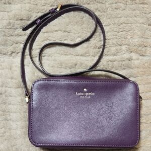 Kate Spade Deep Purple Crossbody Bag